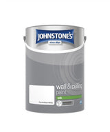 ASDA Johnstone's Silk Emulsion Brilliant White Wall Paint 5L- Buy online at McGrocer