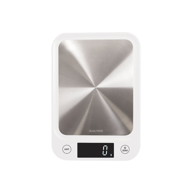 Salter stainless steel electronic kitchen scale (British brand)