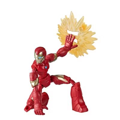 Marvel Bend and Flex Action Figure Iron Man 22.9cm, imported from the UK