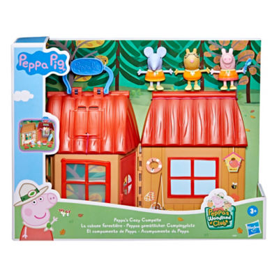 Peppa Pig Cozy Campsite playset 10-piece (British brand)