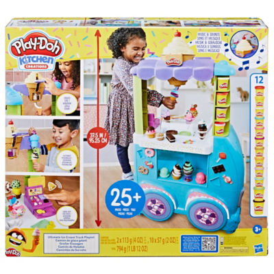 Play-Doh Ice Cream Truck modelling compound playset, imported from the UK