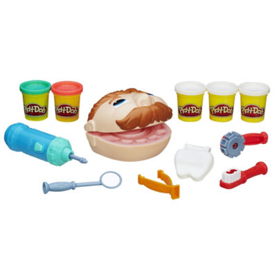 Play-Doh Doctor Drill 'n Fill set with tools and compound, imported from the UK