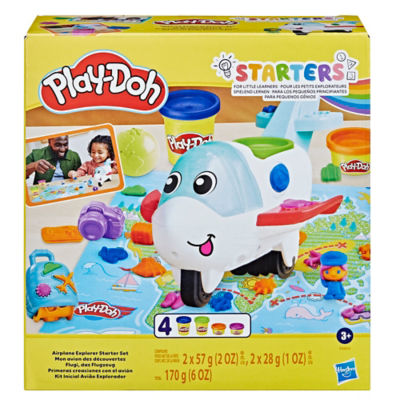 Play-Doh Airplane Explorer modelling compound toy set 170g, imported from the UK