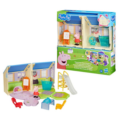 Peppa Pig Pop-Open Playgroup playset with accessories - British product