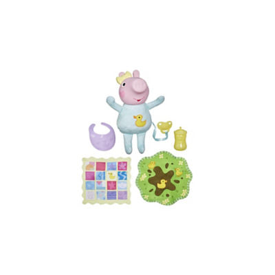 Peppa Pig interactive baby doll Oinks & Snuggles Evie, UK version