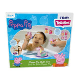 Peppa Pig bath bundle with four squirters and unicorn float, UK version