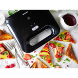 Breville VST057 2 Portion Sandwich Toaster - Black