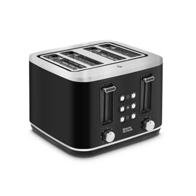 Morphy Richards Motive toaster 4-slice Black, imported from the UK