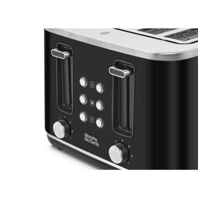 Morphy Richards Motive toaster 4-slice Black, imported from the UK