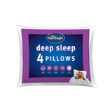 Silentnight deep sleep pillow 4 pack (British brand)
