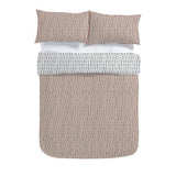 Silentnight Geo reversible duvet set double (British brand)