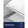 Silentnight Classic Kissen 4er-Pack UK Soft Filled White Set (Britische Marke)