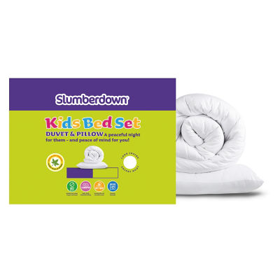 Slumberdown kids duvet and pillow set 7.5 Tog (British brand)