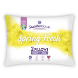Slumberdown Spring Fresh pillow pair (British brand)