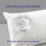 Slumberdown Luxury Cotton Touch medium pillow, UK version