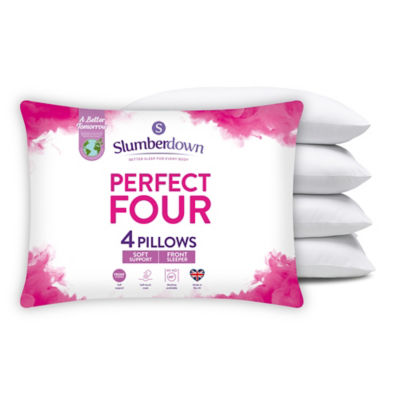 Slumberdown soft pillows 4-pack 74x48cm (British brand)