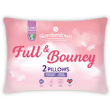 Slumberdown Full & Bouncy pillow pair, imported from the UK