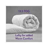 Slumberdown Cosy Up double duvet 13.5tog microfibre fill (British brand)