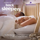 Slumberdown Sleep and Slumber pillow pair 74x48cm - British product