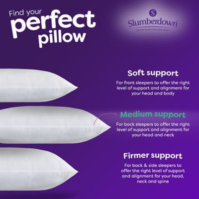 Slumberdown Just Sleep pillow 74x48cm - British product