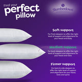 Slumberdown Just Sleep pillow 74x48cm - British product