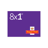 Royal Mail 1st Class stamps 8 pack, imported from the UK