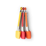 Pinces en silicone Taylor's - Couleurs assorties - Ustensile de cuisine 9 cm