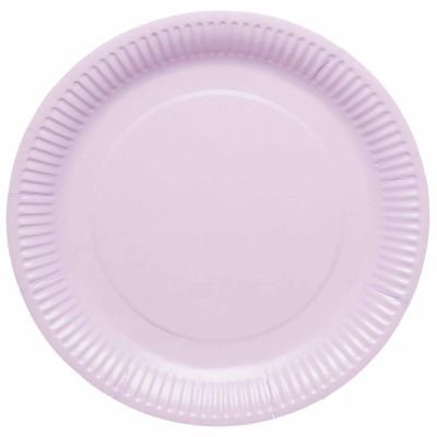 Amscan lavender paper plates 8 pack, UK version