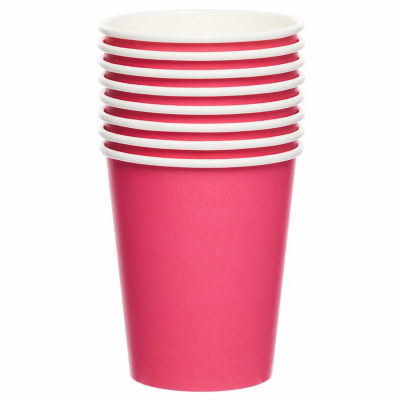 Amscan bubblegum paper cups 237ml 8 pack - British product