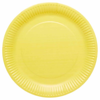 Amscan buttercup paper plates 23cm 8 pack, UK version