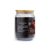 Wax Lyrical candle Midnight Ruby large jar, UK version