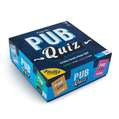 Grafix Pub Quiz Game trivia family game (British brand)