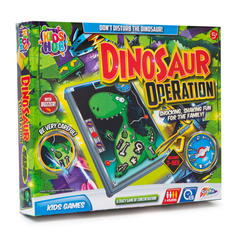 Kids Dino Operation game, UK version