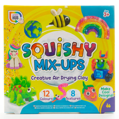 Activity Hub Squish Mix-Ups modelling dough box - British product