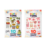 ASDA RMS Temporary Tattoos 10 Sheet Pack Ages 7+- Buy online at McGrocer
