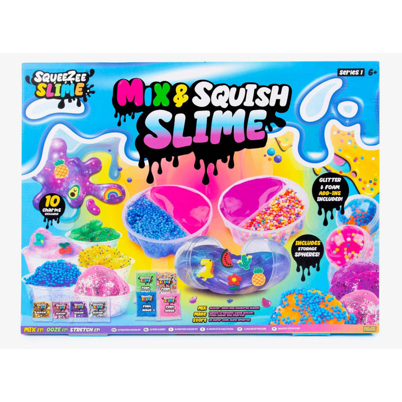 Squeezee slime mix and squish slime kit, imported from the UK