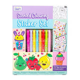 RMS scented colouring sticker set, UK version