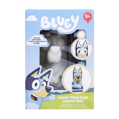 Bluey paint your own money box, imported from the UK