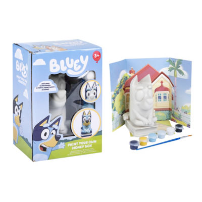 Bluey paint your own money box, imported from the UK
