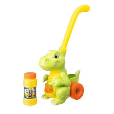 Bubblz Dinosaur Push Along Bubble Mower, UK version