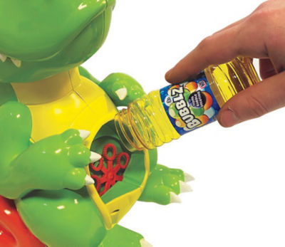 Bubblz Dinosaur Push Along Bubble Mower, UK version