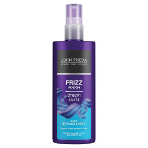 ASDA John Frieda Frizz Ease Dream Curls Daily Styling Spray for krøllete hår 200ml - Kjøp online hos McGrocer