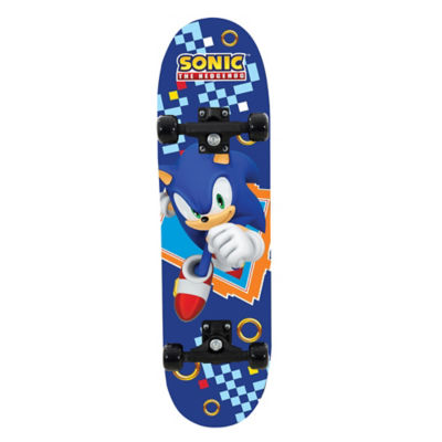 Sonic The Hedgehog Skateboard 79cm Double Kicktail (British brand)