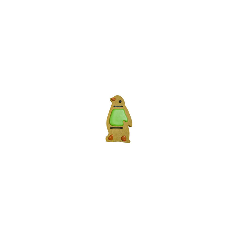 Gary the Penguin iced gingerbread biscuit 66g, imported from the UK