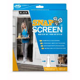 ASDA JML Snap Screen Black Magnetic Door Screen 100cm x 200cm- Buy online at McGrocer