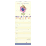 Boofle slim calendar 2026, UK version