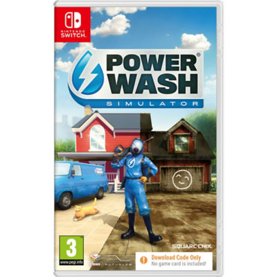 Nintendo Switch PowerWash Simulator video game, imported from the UK