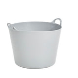 Strata Flexi Storage Tub Cool Grey 14L Plastic (British brand)