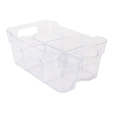 Strata plastic storage basket small with lid, imported from the UK