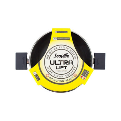 Scoville Ultra Lift shallow casserole 28cm, imported from the UK